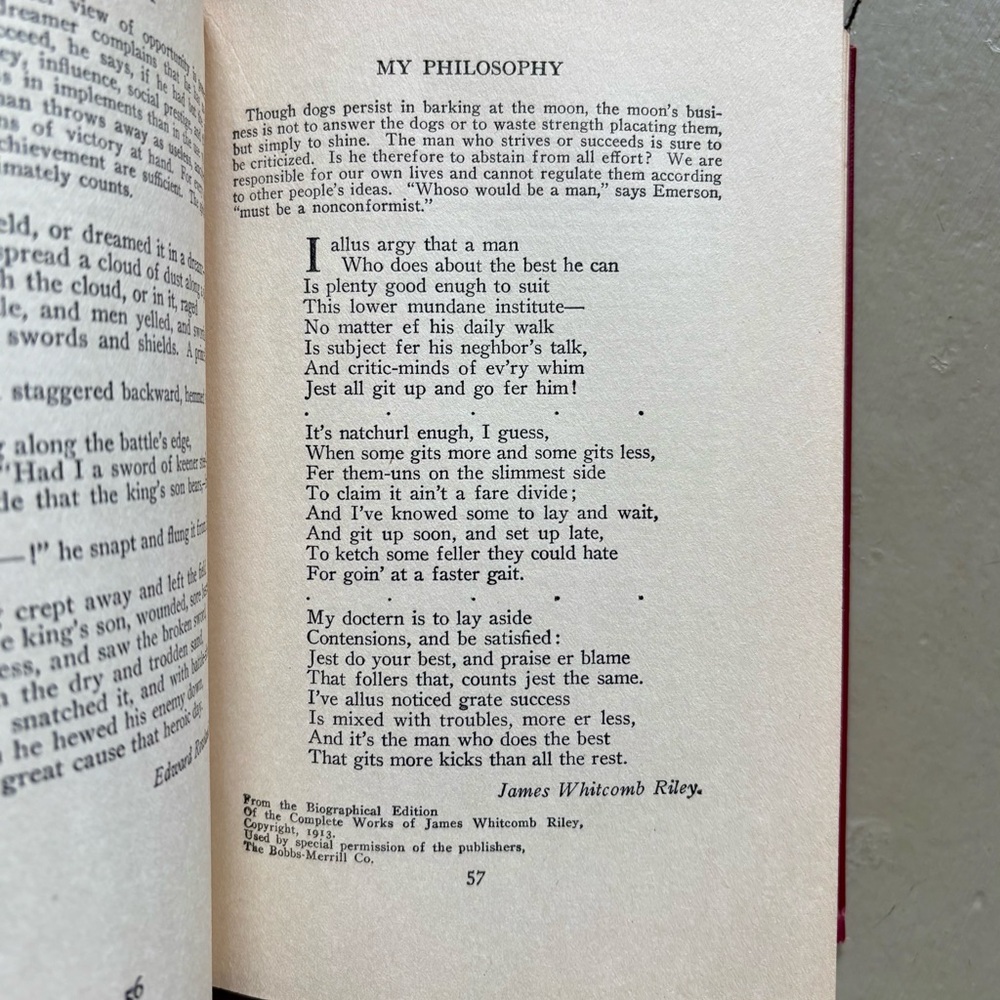1924 It Can Be Done Poems of Inspiration Gilt Quatrefoil Poetry Inspirational - Picture 4 of 11